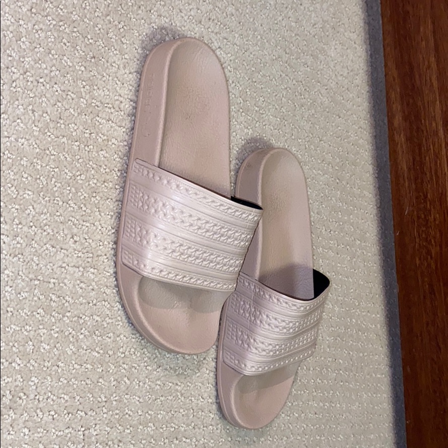 Girls Adidas Slides Pink